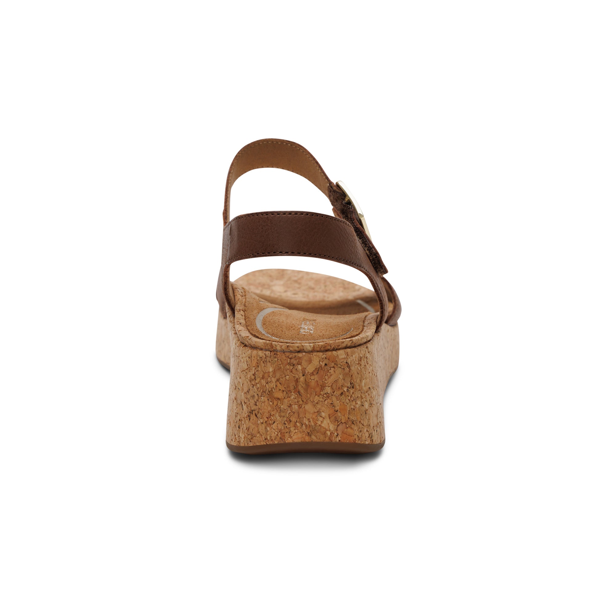 Flora Adjustable Quarter Strap Wedge #color_brown