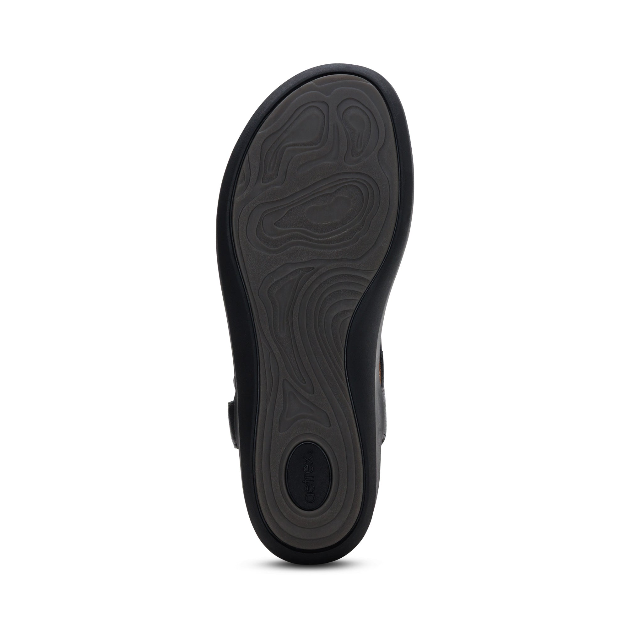 Tracey Adjustable Thong Sandal #color_black
