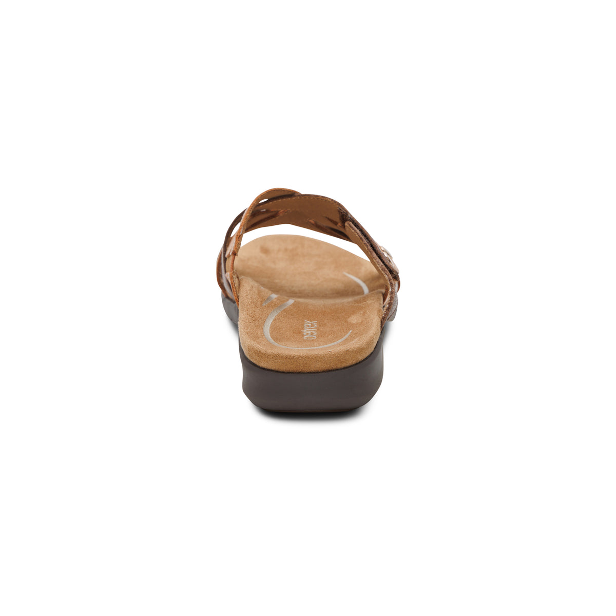 Kasey Adjustable Slide Sandal Rear Angle #color_tan multi