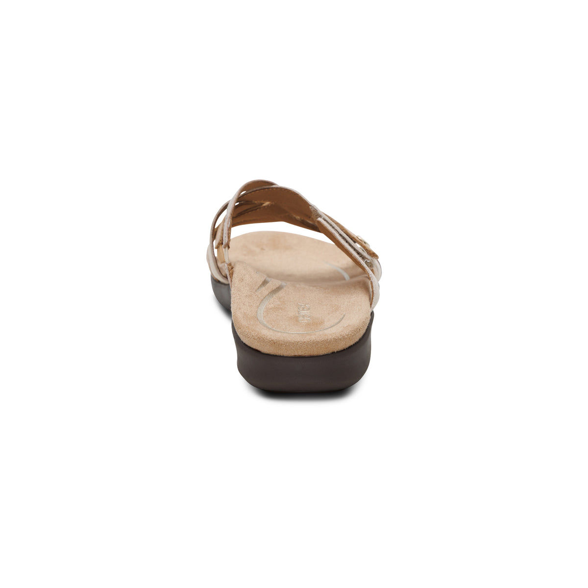 Kasey Adjustable Slide Sandal Rear Angle #color_off white