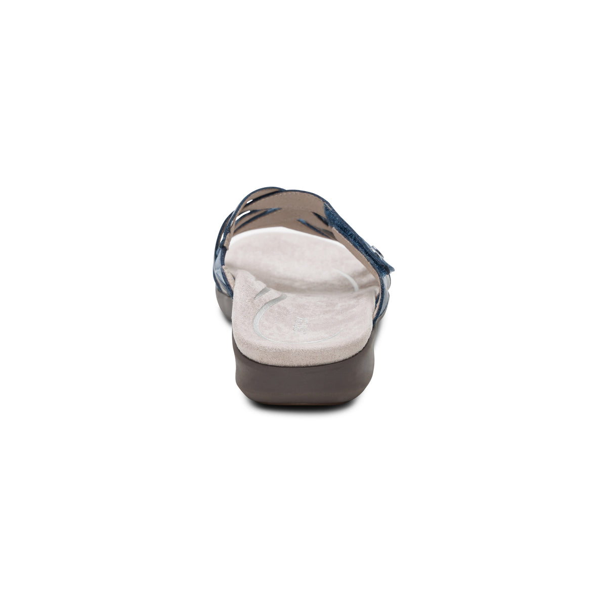 Kasey Adjustable Slide Sandal Rear Angle #color_blue multi