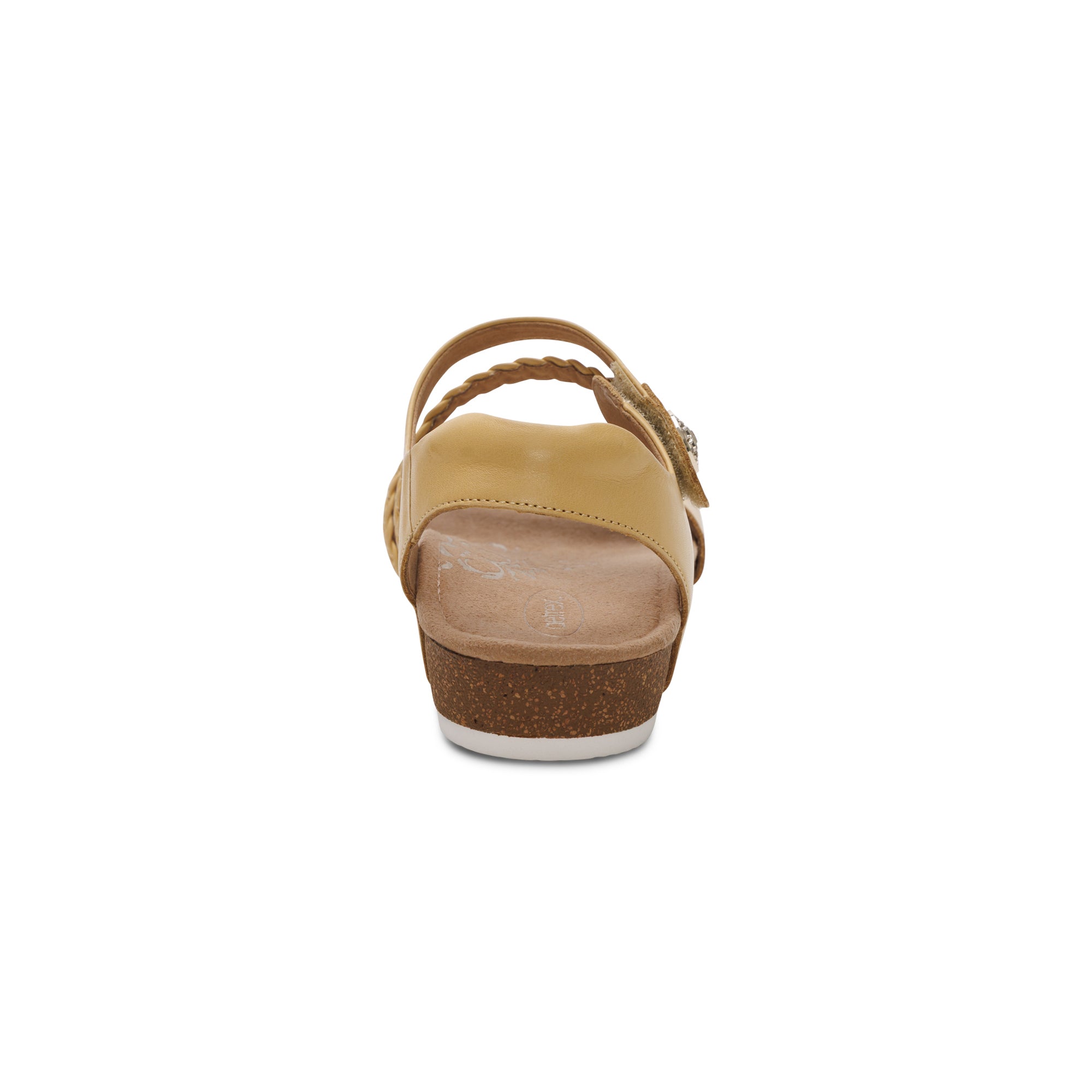 Jillian Braided Quarter Strap Sandal #color_butter