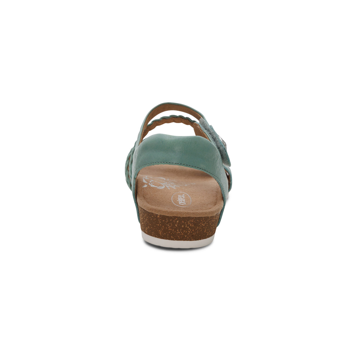 Jillian Braided Quarter Strap Sandal Rear Angle #color_sage