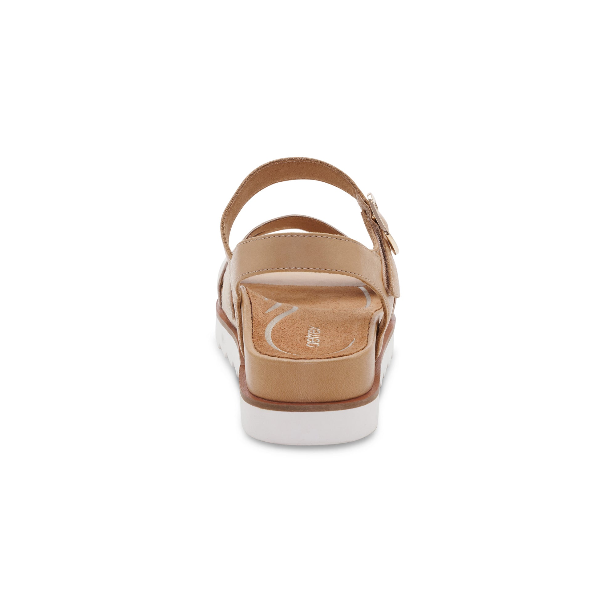 Cass Arch Support Sandal Rear Angle #color_champagne multi