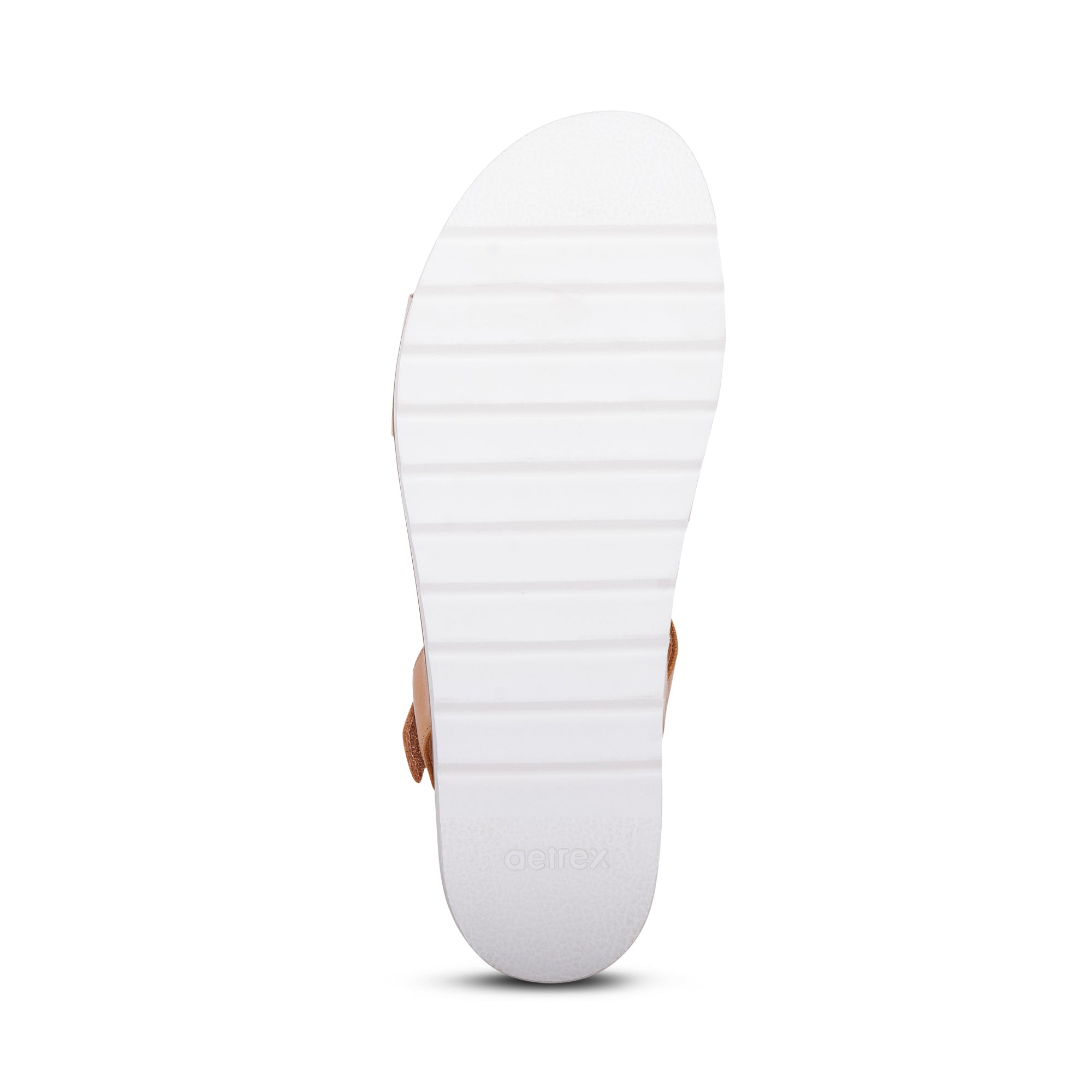 Cass Arch Support Sandal Bottom Angle #color_champagne multi