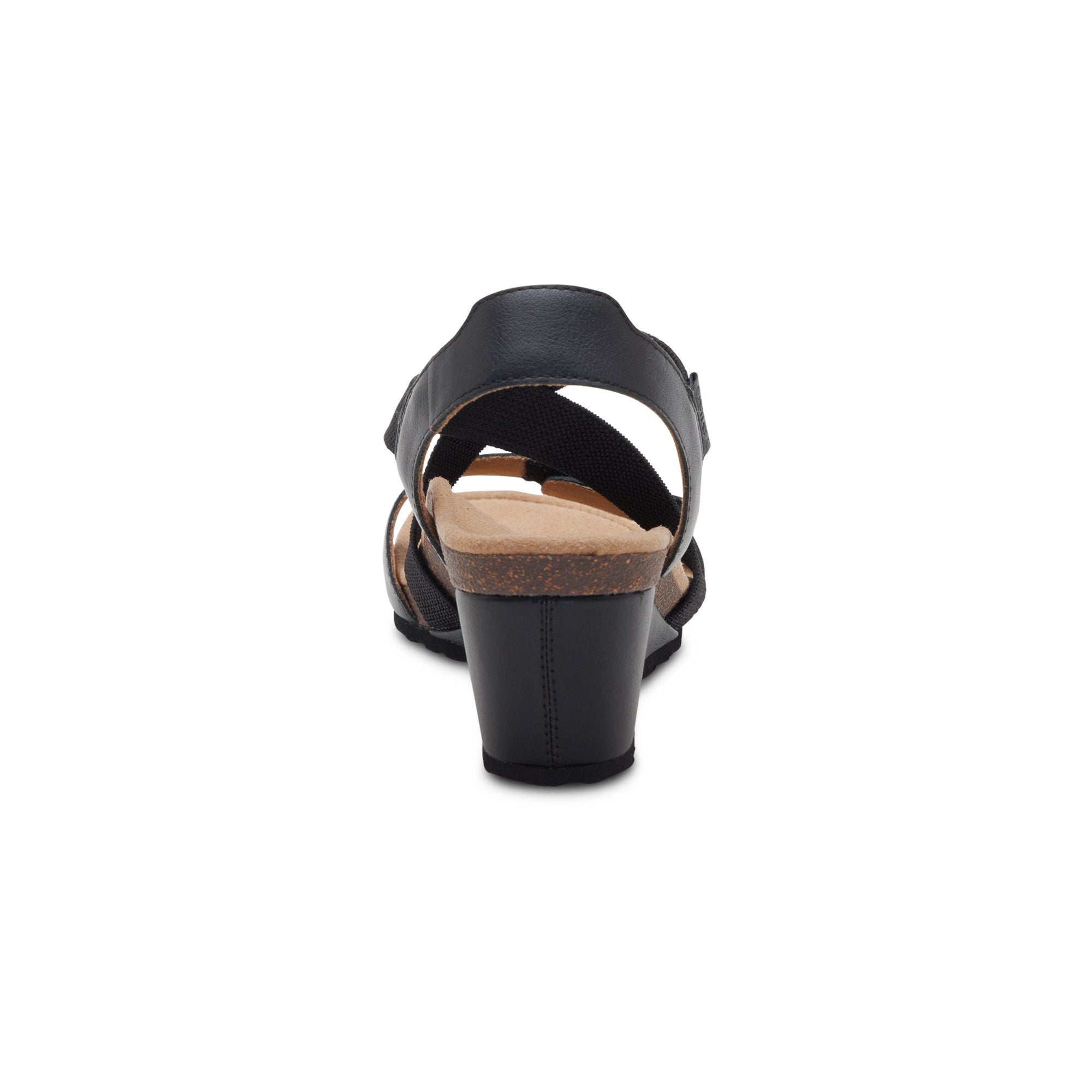 Kathy Platform Wedge Rear Angle #color_black