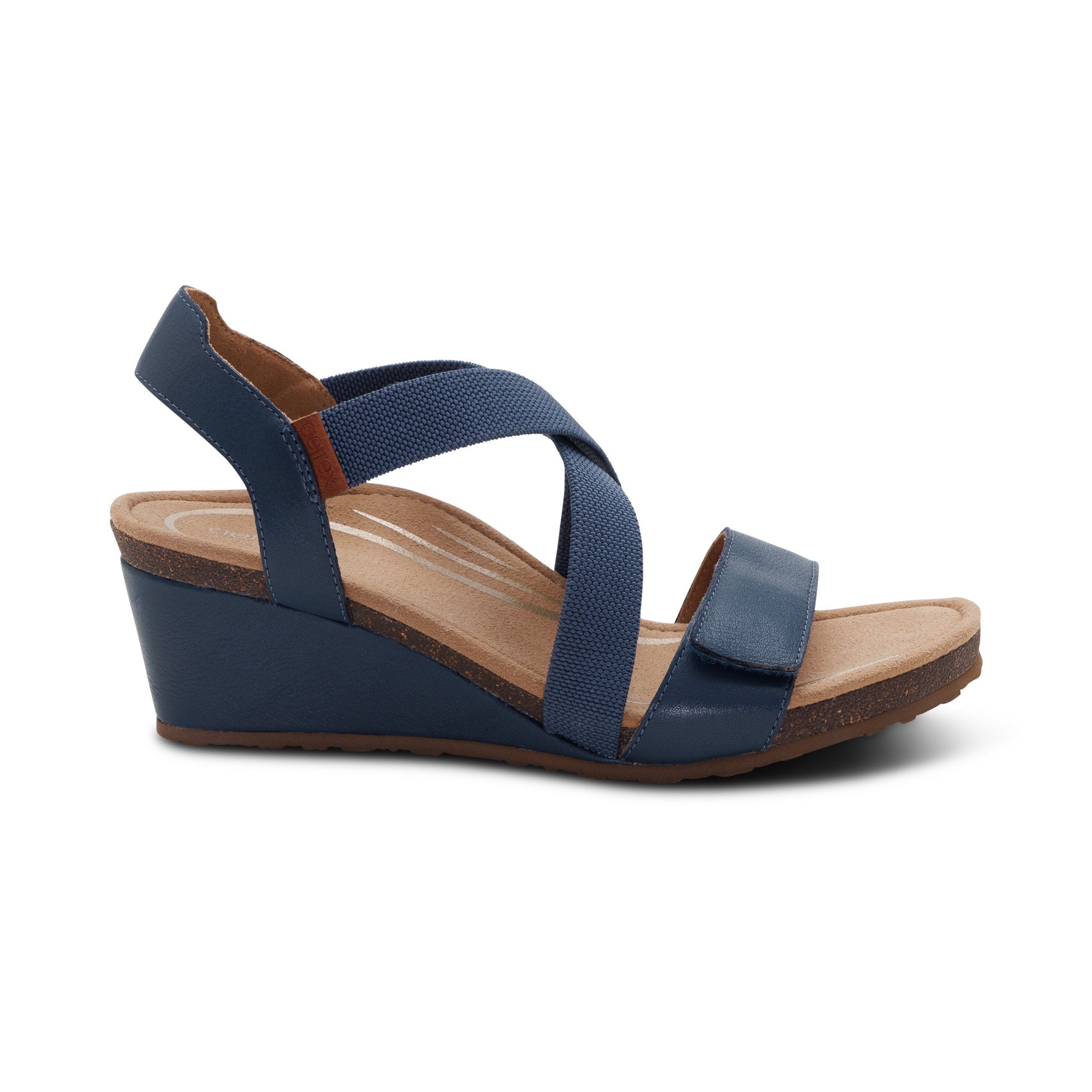 Kathy Platform Wedge #color_navy