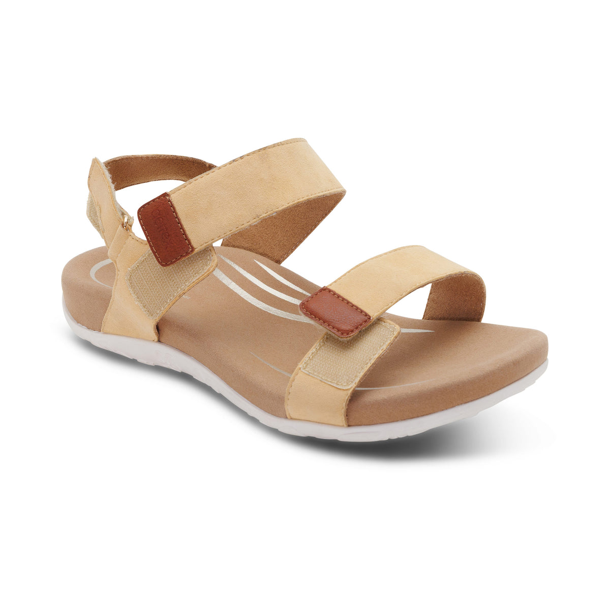 Leslie Arch Support Sandal Extra Angle #color_butter