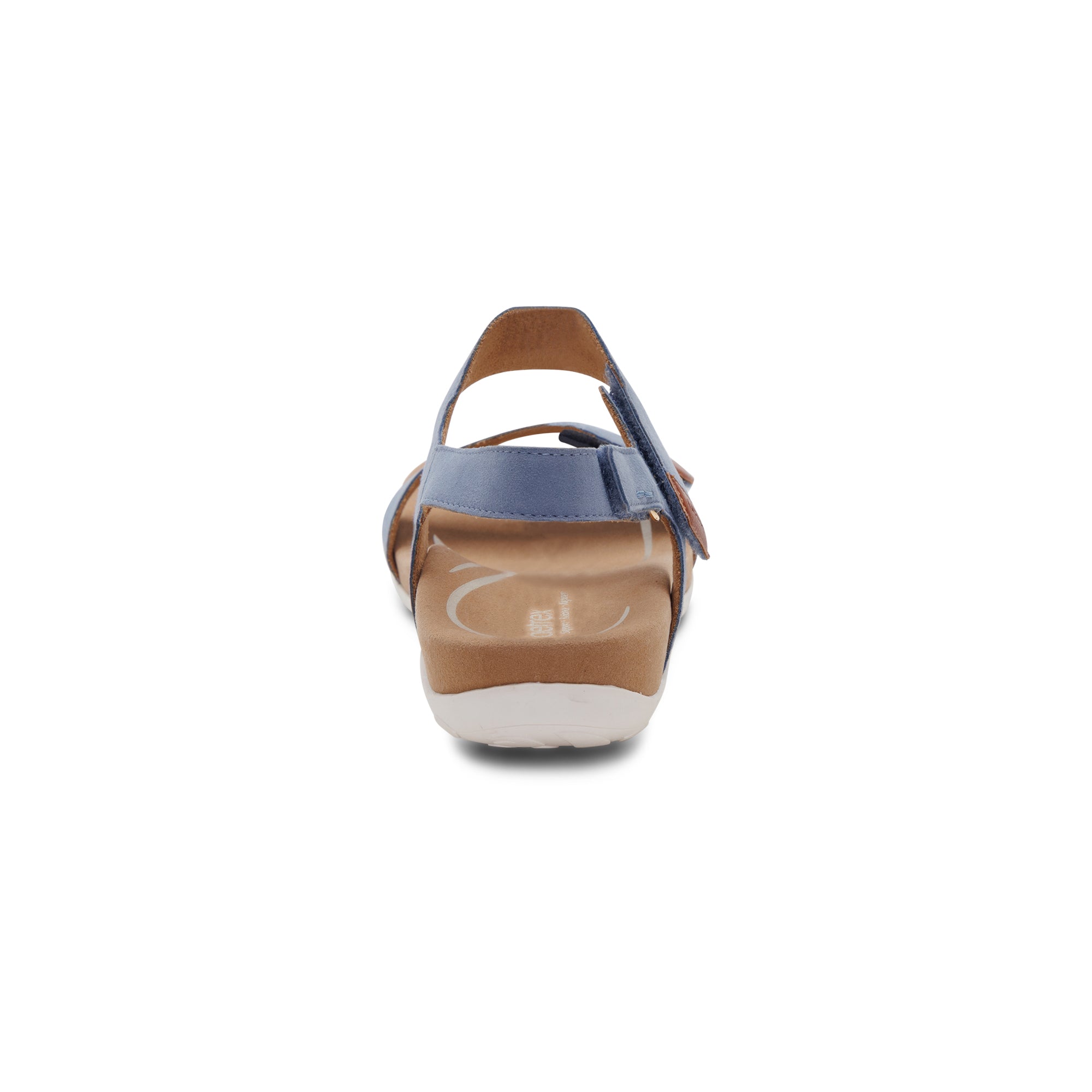 Leslie Arch Support Sandal Rear Angle #color_sky blue
