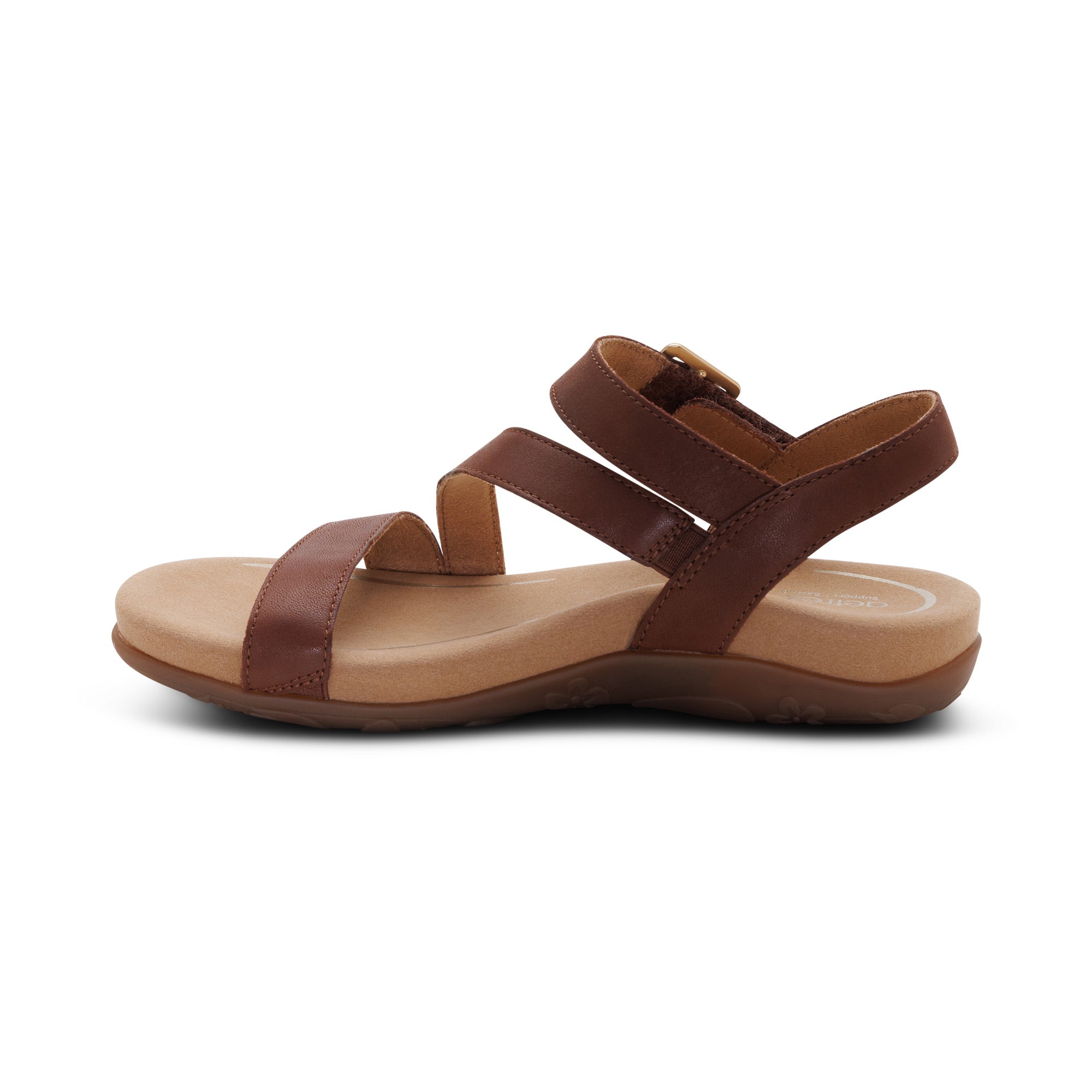Susie Arch Support Sandal Left Angle #color_chilli