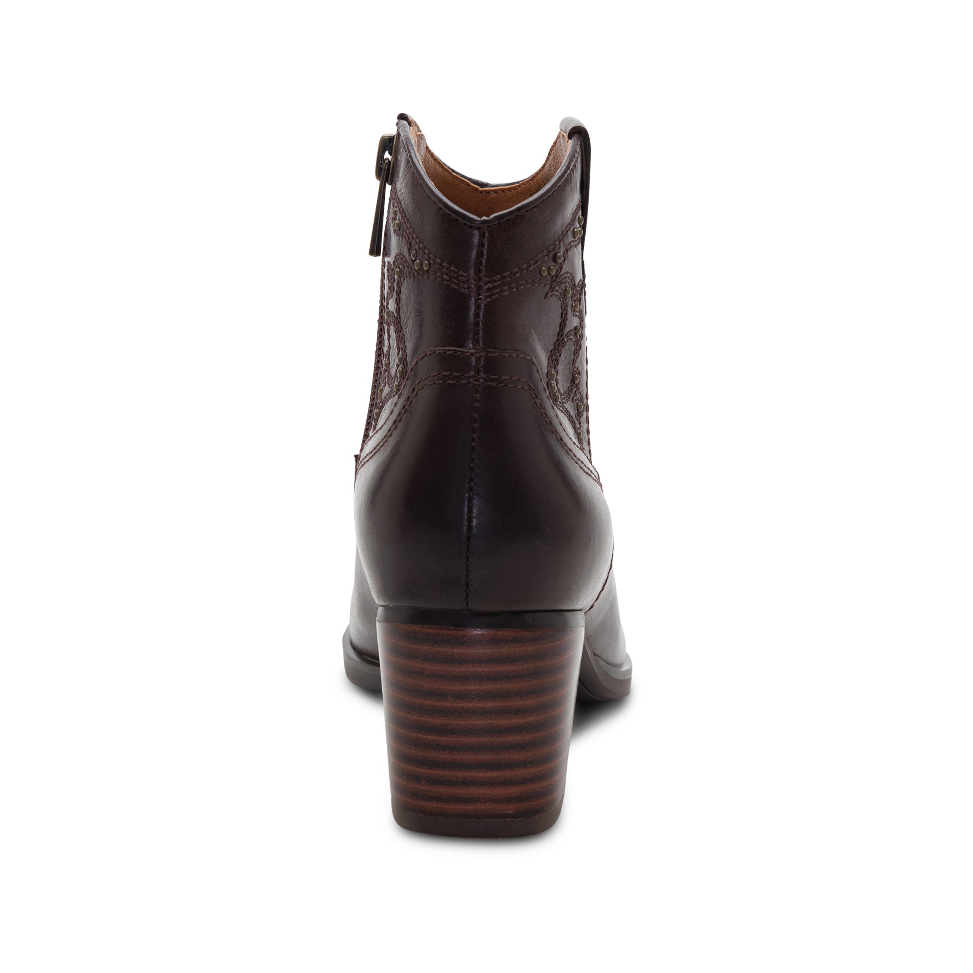 Reagan Ankle Boot rear Angle #color_dark brown