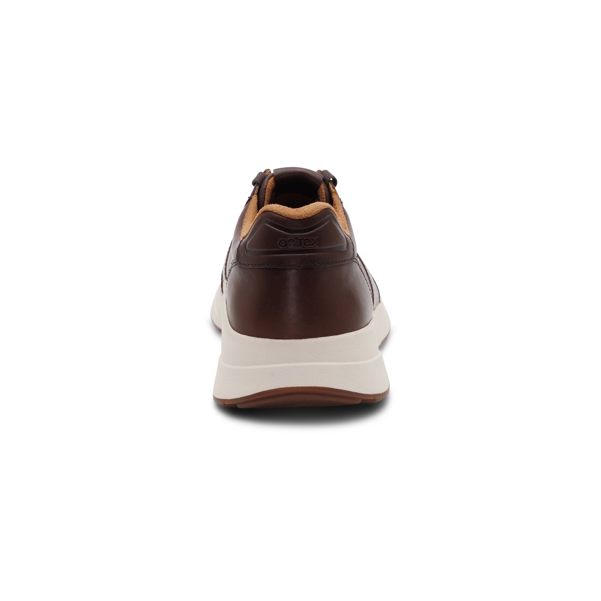 Graham Arch Support Sneaker rear Angle #color_dark brown