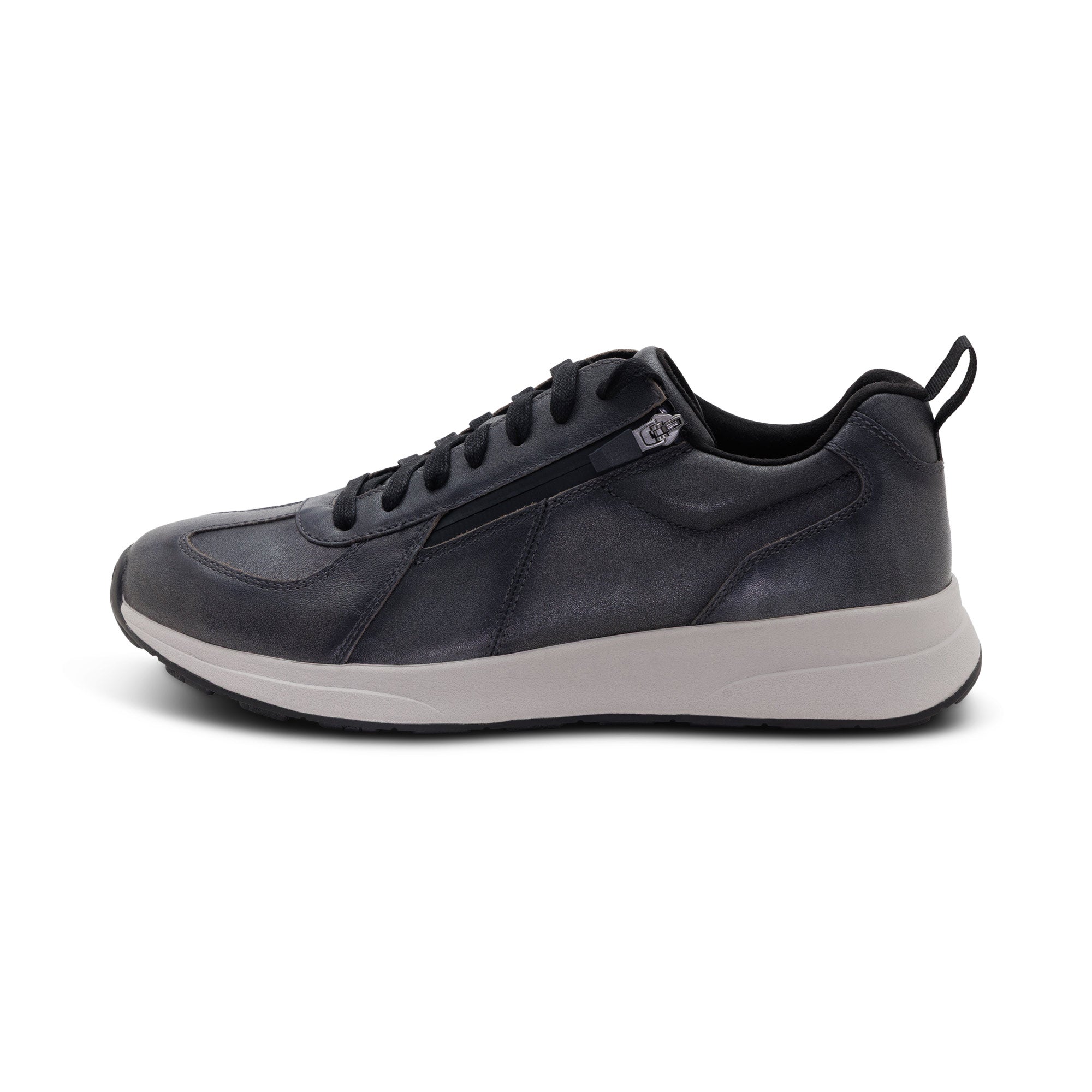 Miles Arch Support Sneaker left Angle #color_iron