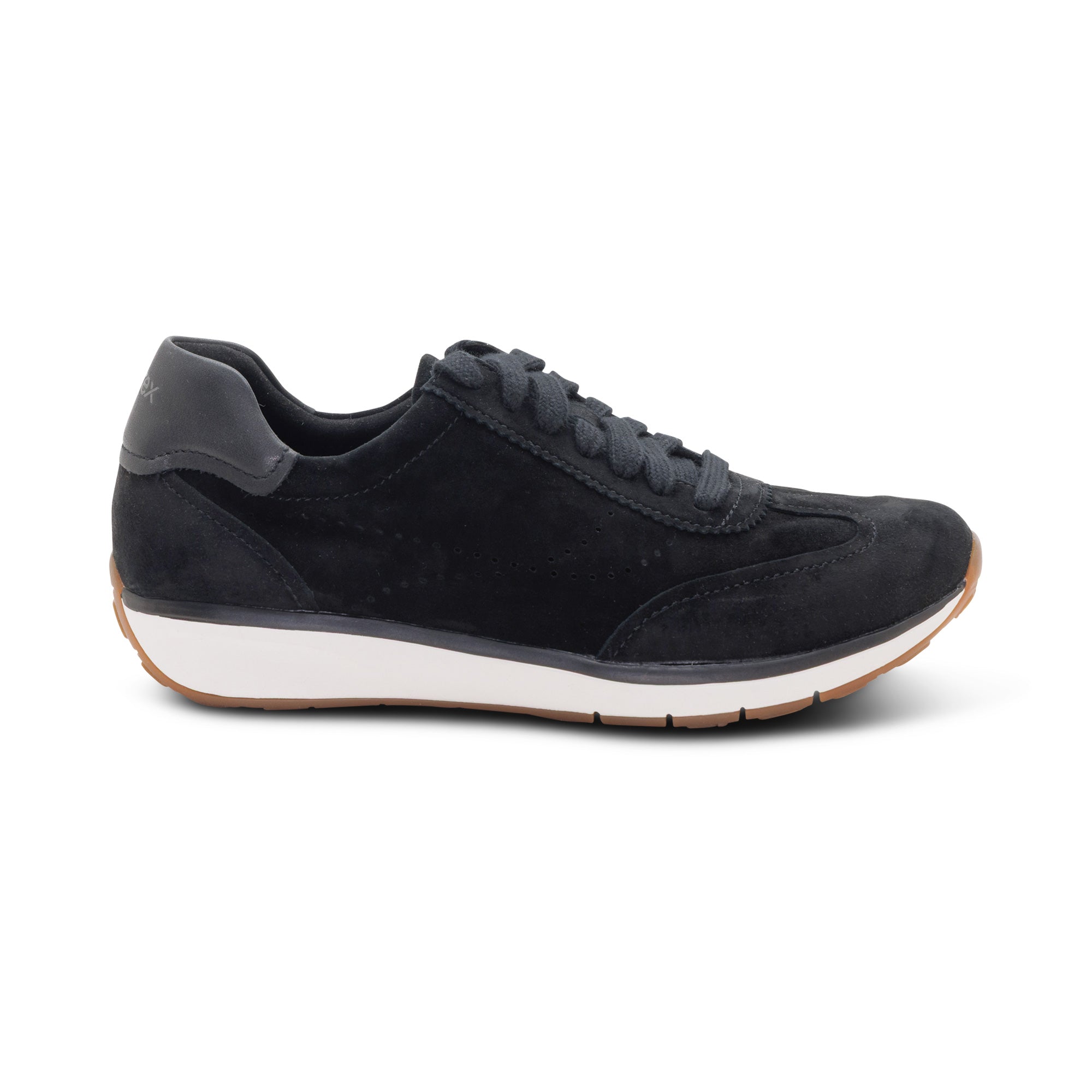 Athena Arch Support Sneaker right Angle #color_black