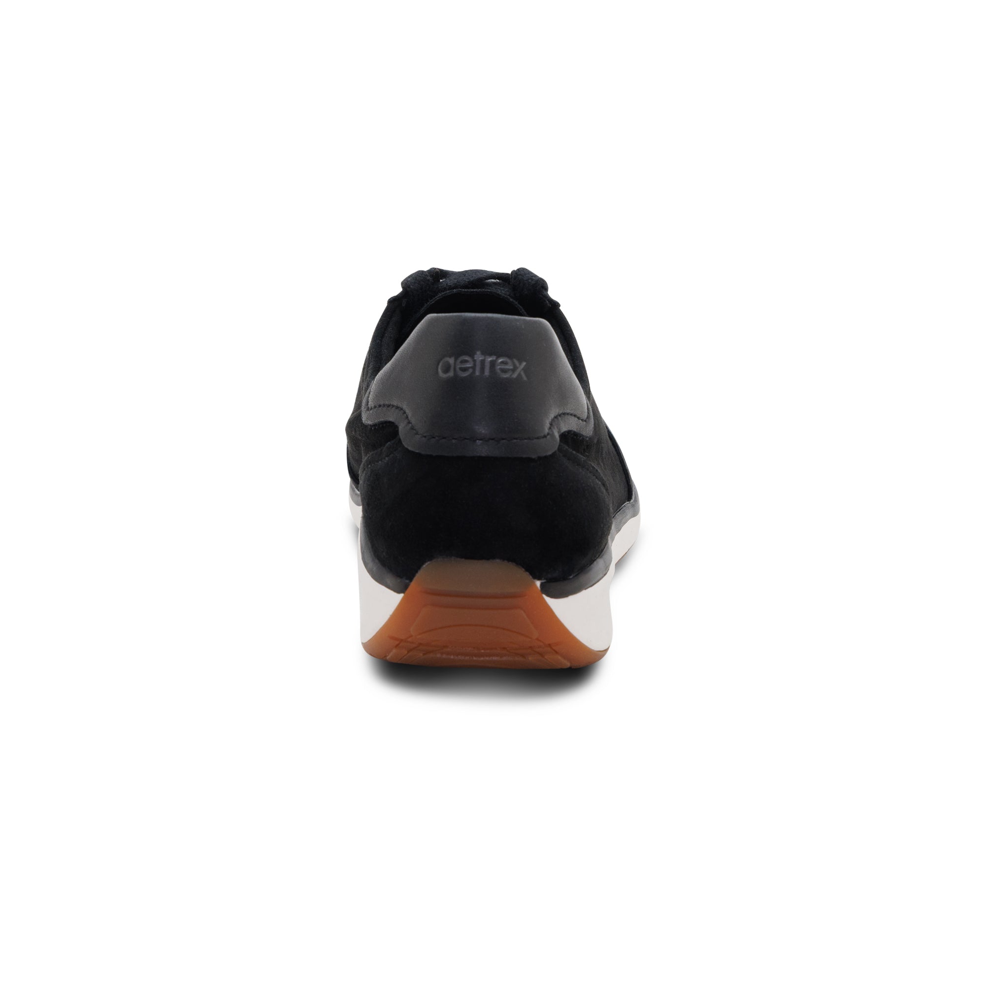 Athena Arch Support Sneaker rear Angle #color_black