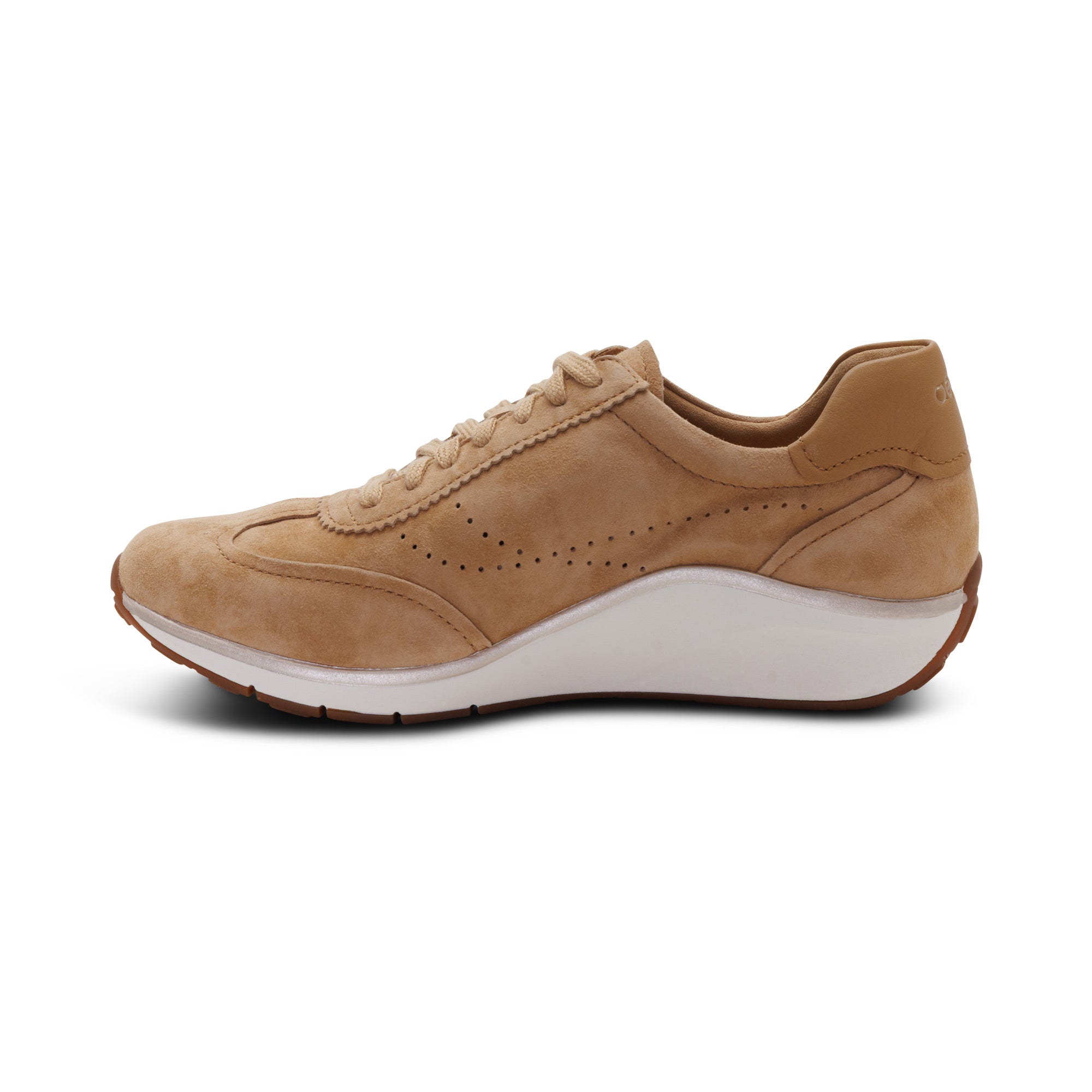 Athena Arch Support Sneaker left Angle #color_tan