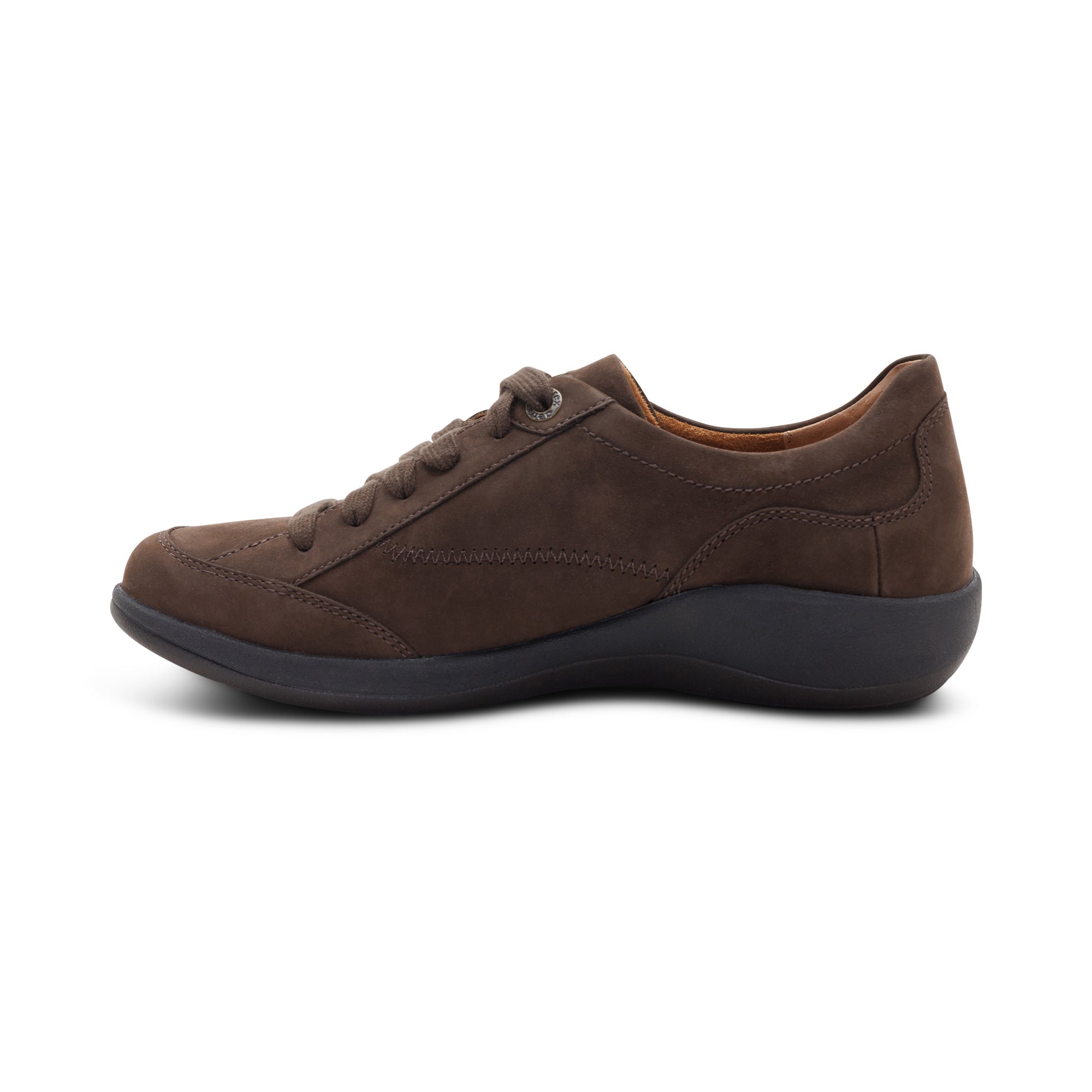 Dahlia Lace-Up Oxford left Angle #color_dark earth