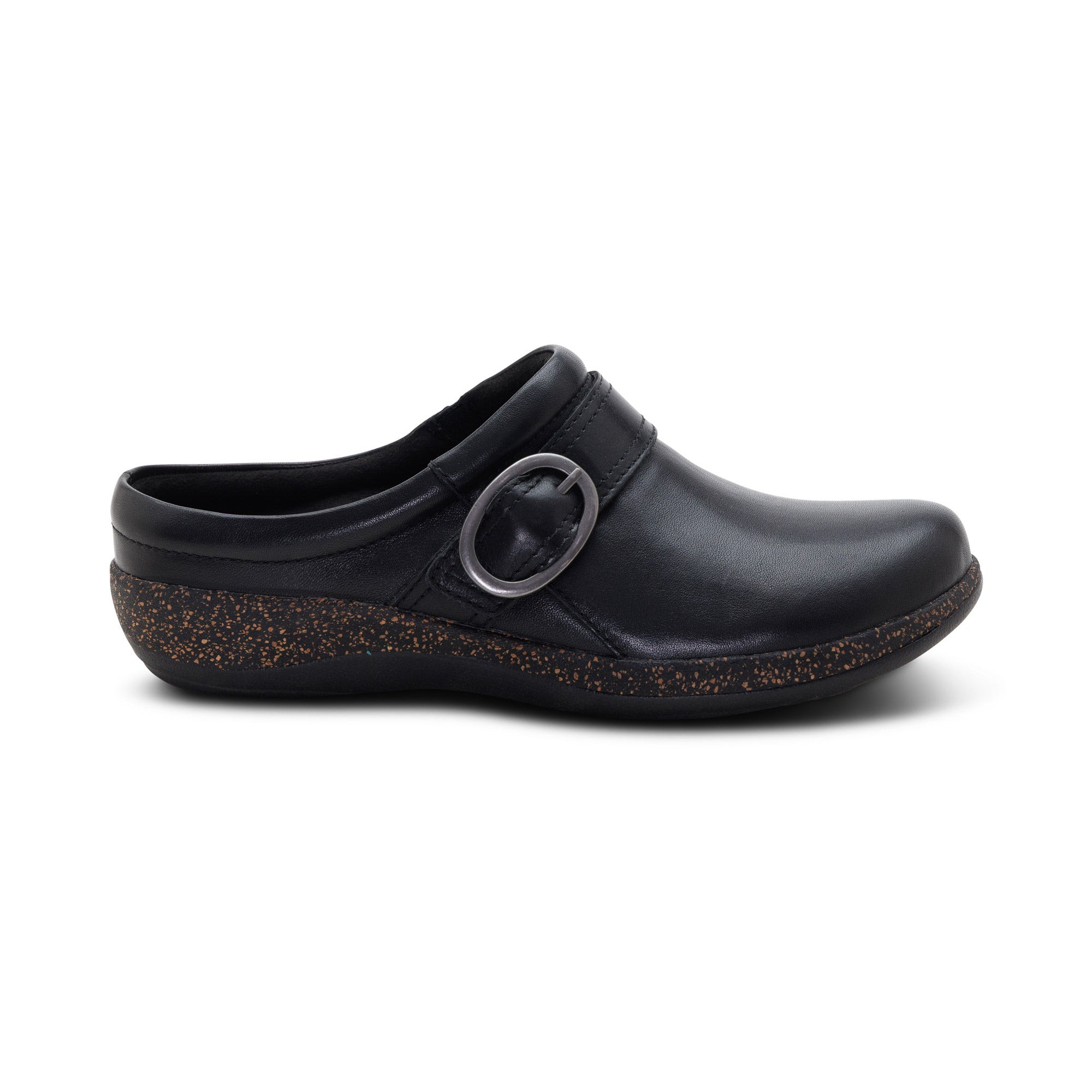 Daphne Slip-On Clog right Angle #color_black
