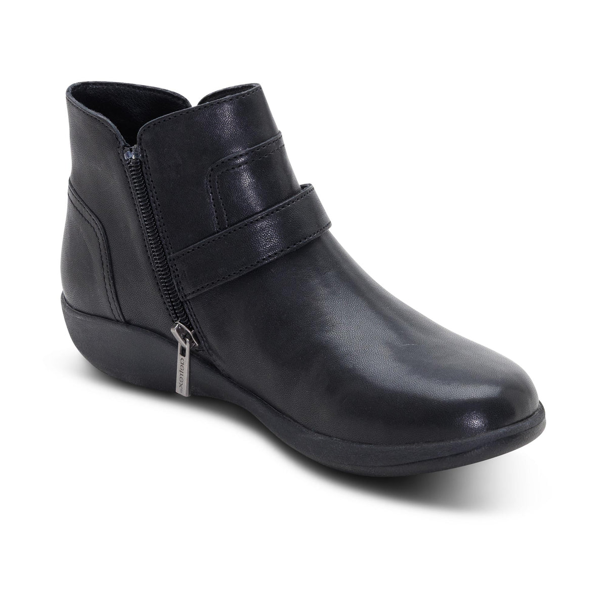 Leah Buckle Bootie extra Angle #color_black