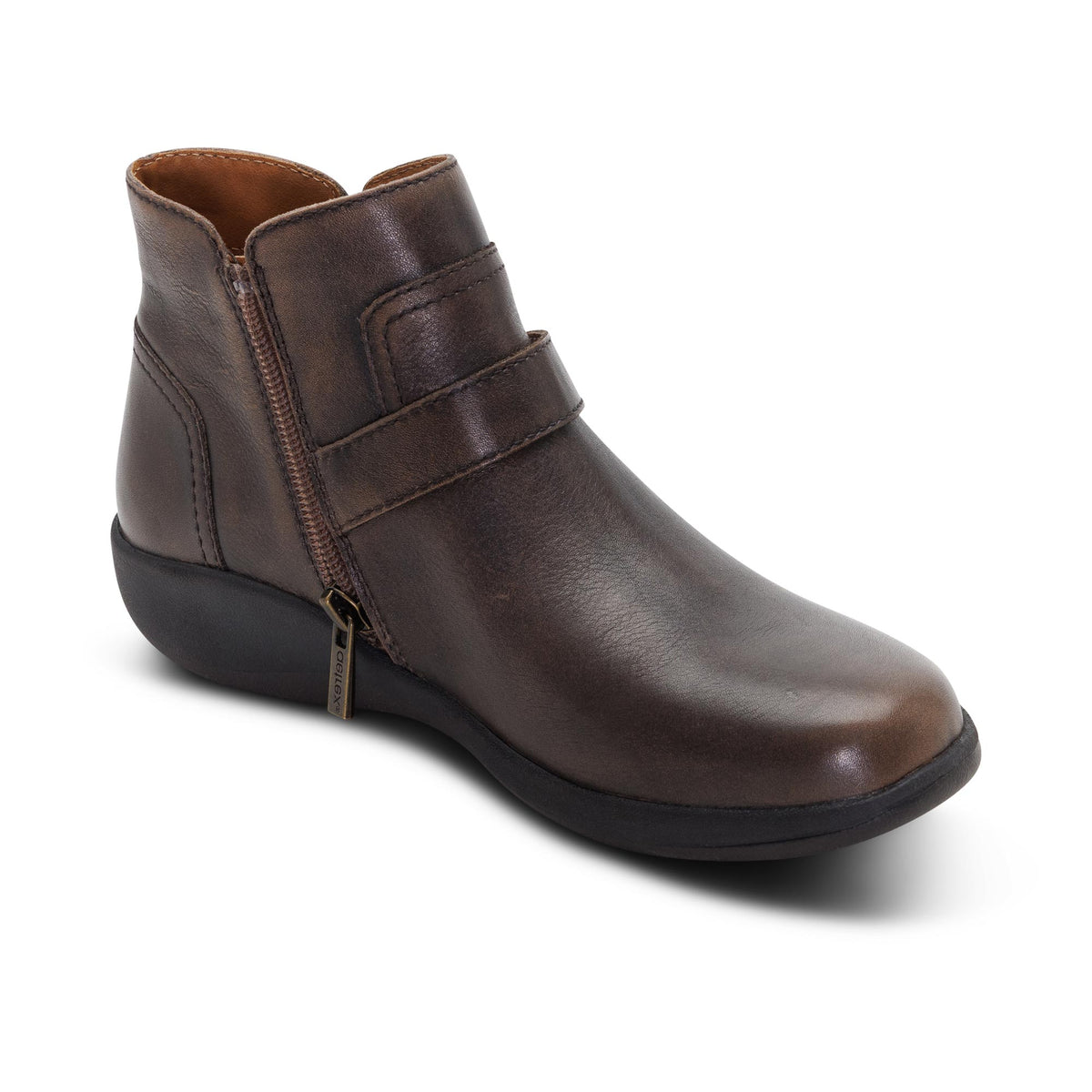 Leah Buckle Bootie extra2 Angle #color_earth