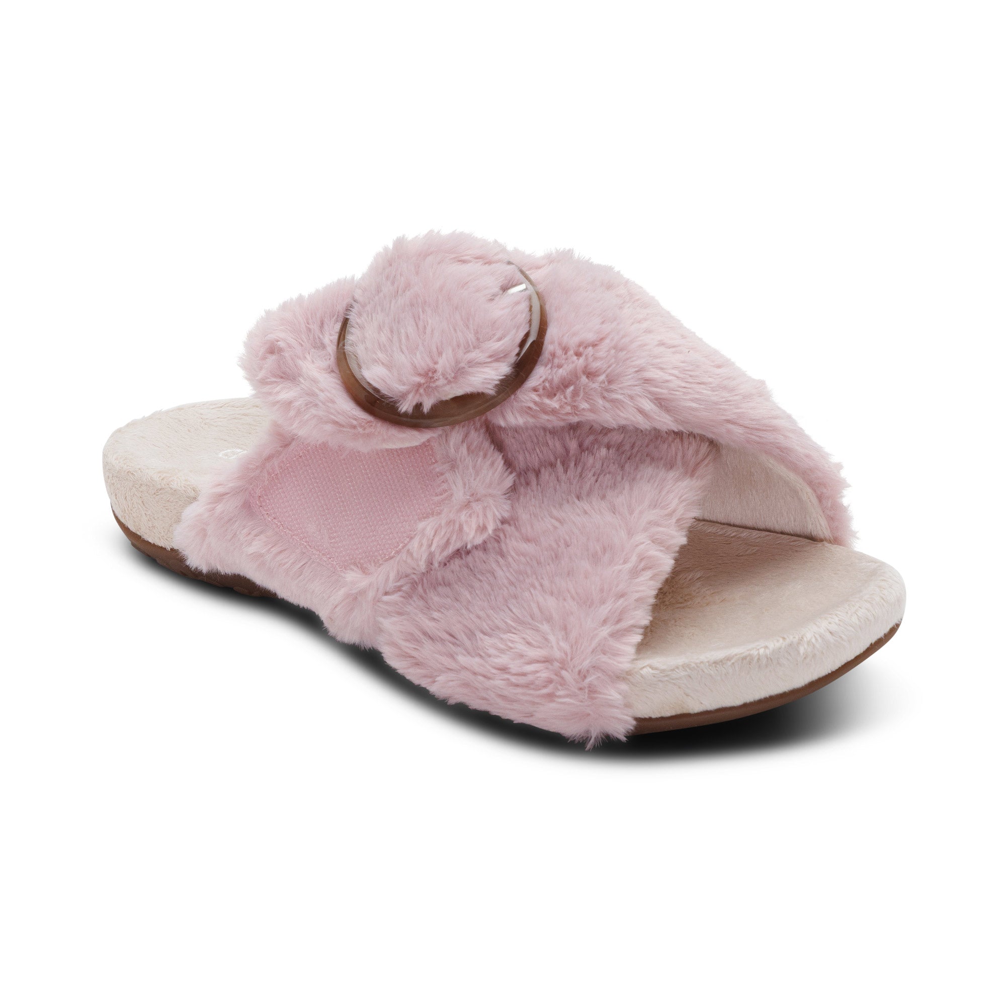 Macy Open-Toe Slipper extra Angle #color_pink