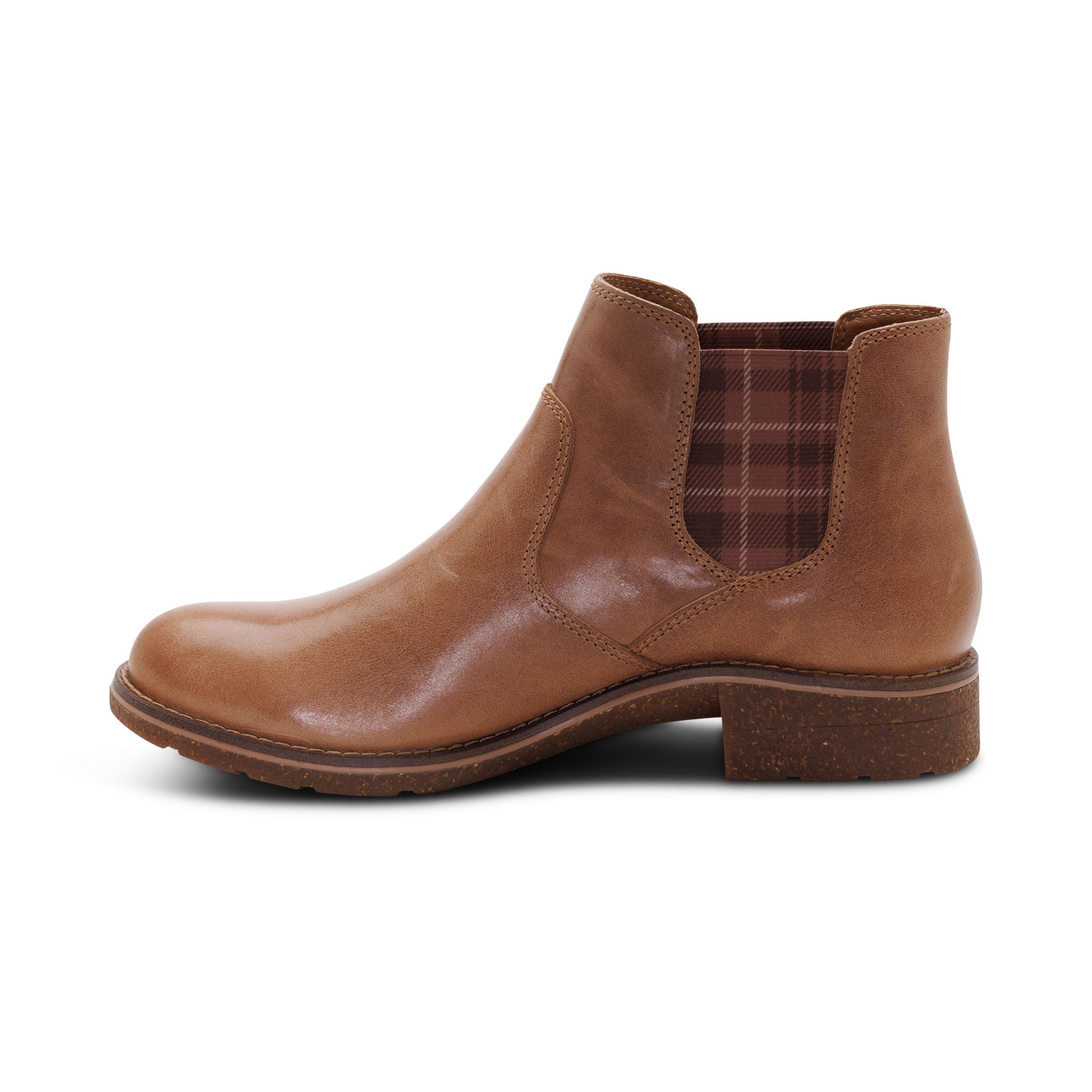 Kaylee Arch Support Chelsea Boot left Angle #color_tan