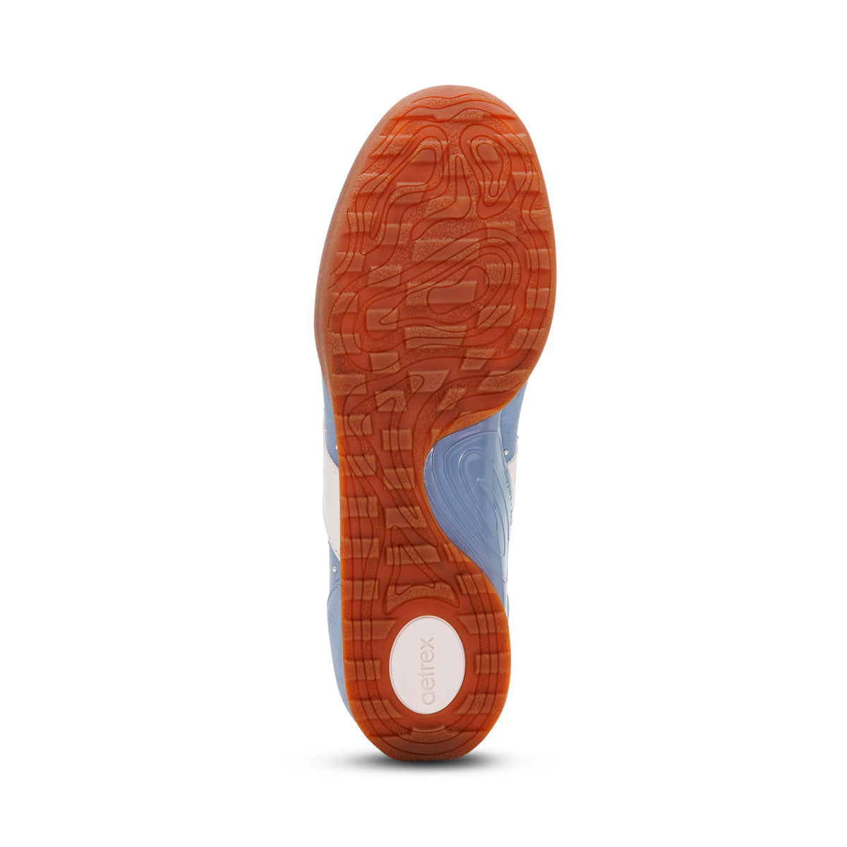 Sloane Arch Support Sneaker bottom Angle #color_sky blue
