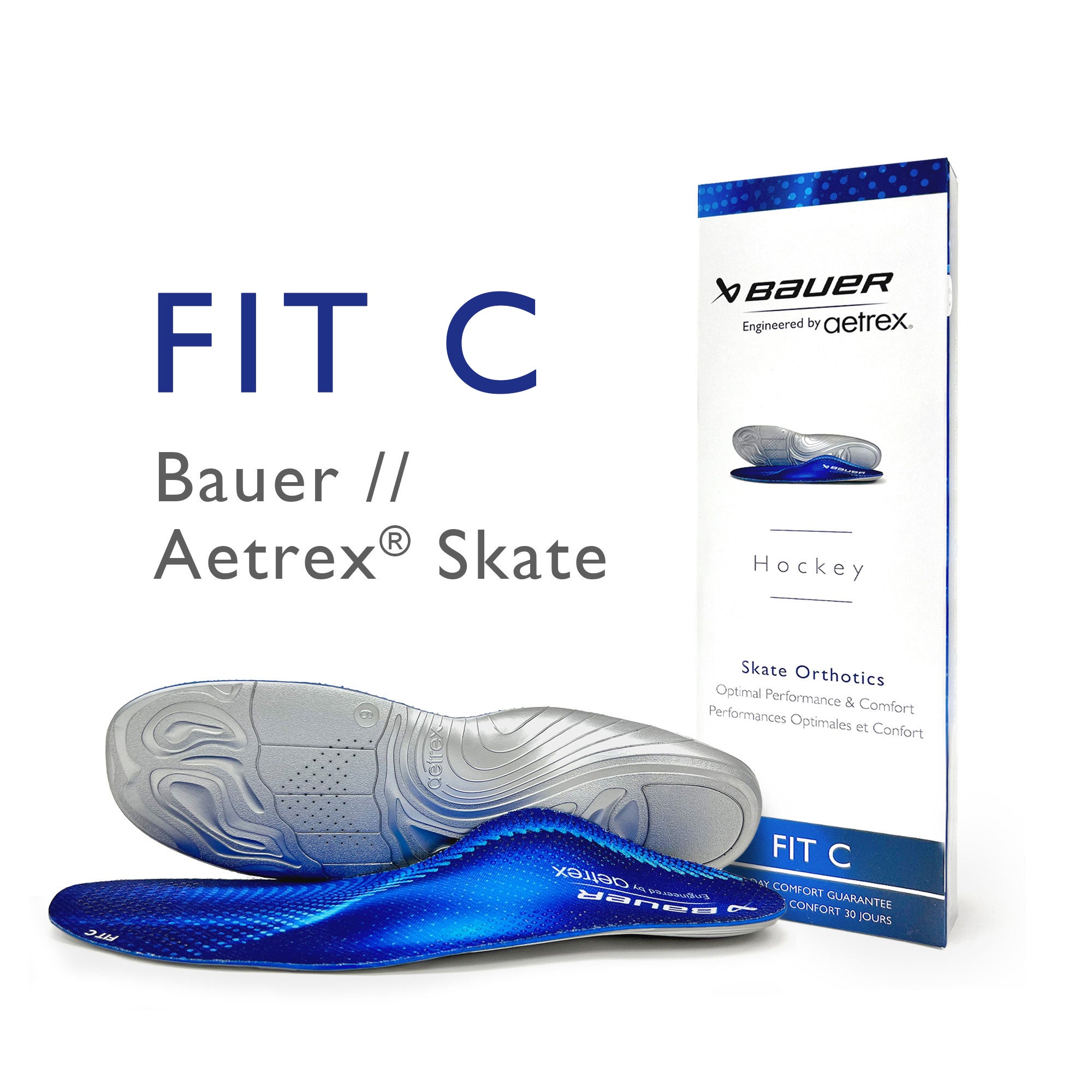 Bauer Aetrex® Skate Orthotics W/ Metatarsal Support #color_