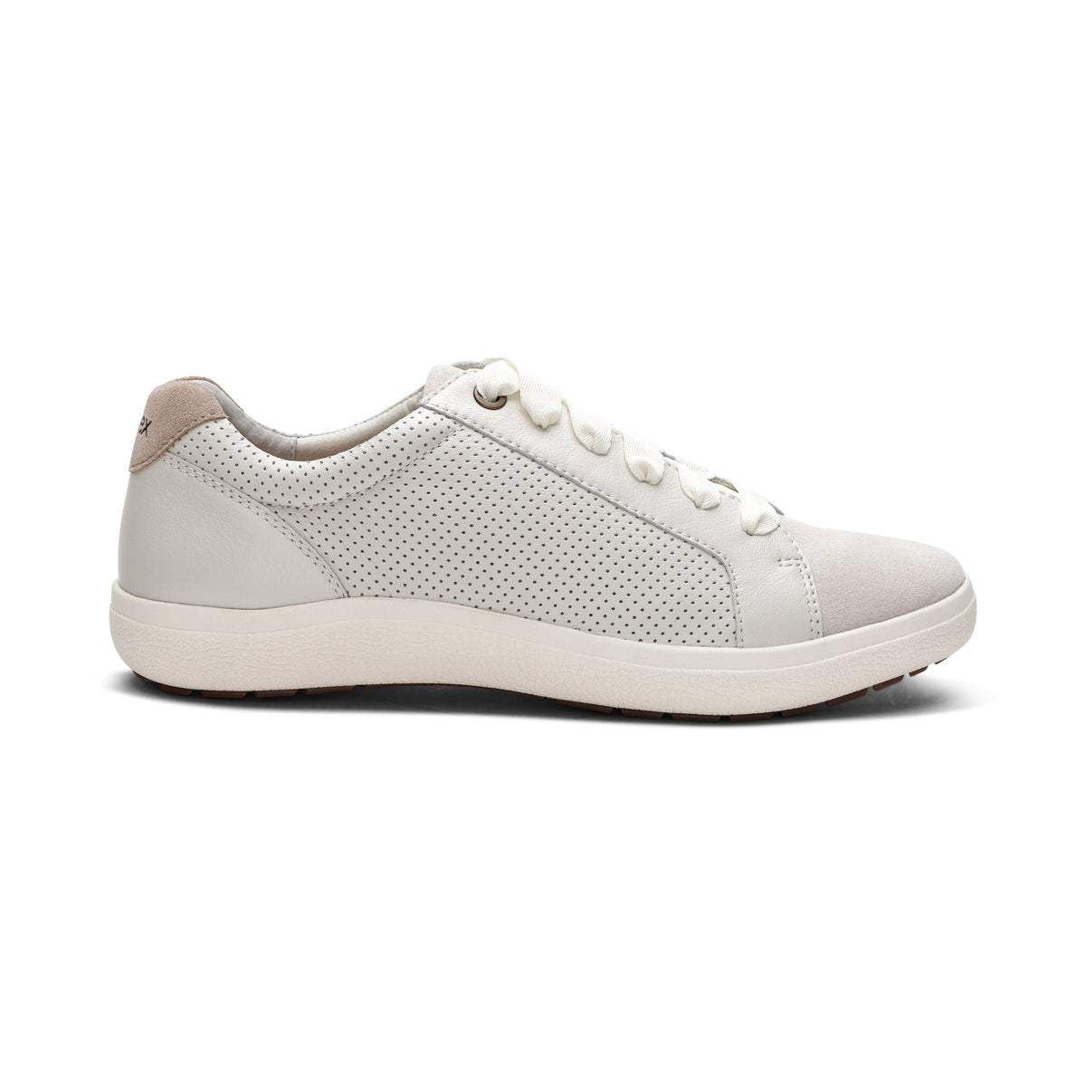 Courtney Lace-up Sneaker right Angle #color_chalk