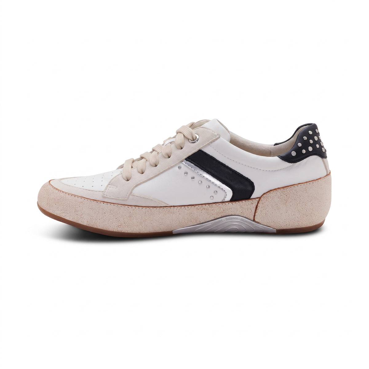 Tess Arch Support Sneaker left Angle #color_white