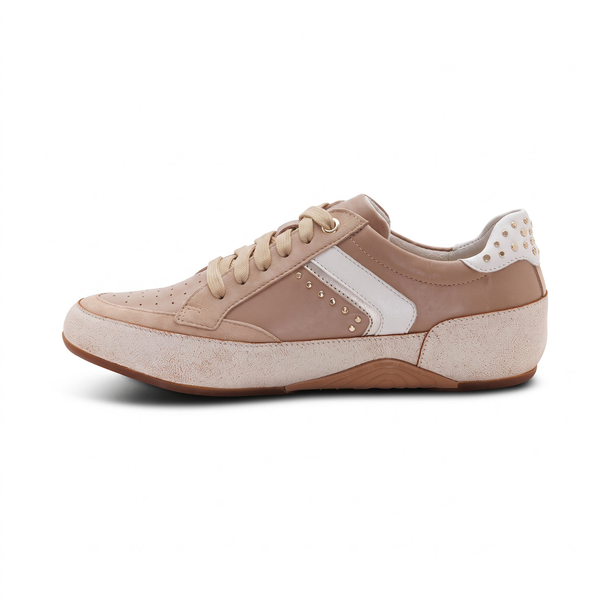 Tess Arch Support Sneaker left Angle #color_tan