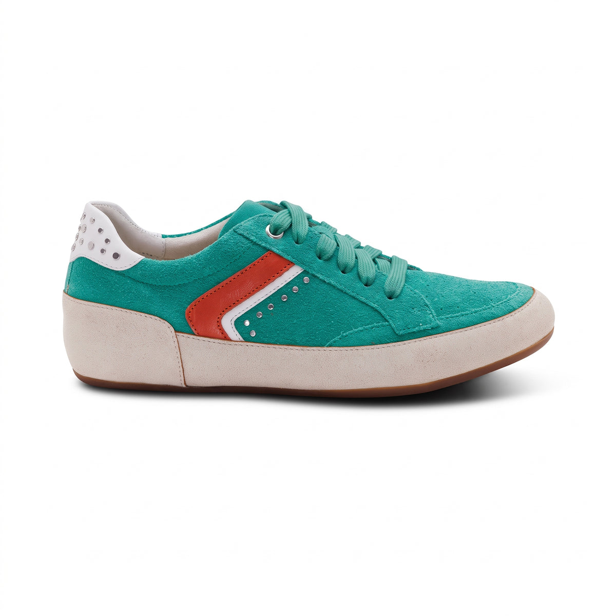 Tess Arch Support Sneaker right Angle #color_emerald