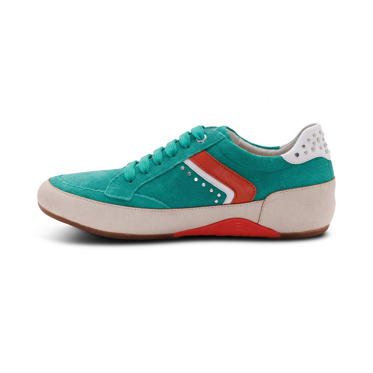 Tess Arch Support Sneaker left Angle #color_emerald
