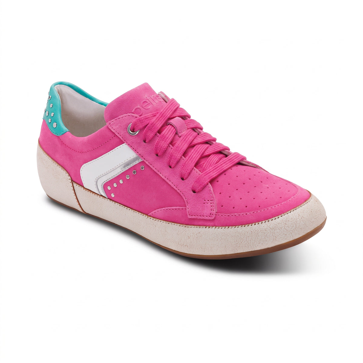 Tess Arch Support Sneaker catalog Angle #color_hot pink