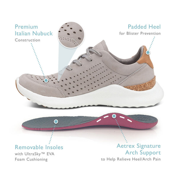 Laura-Arch-Support-Sneakers #color_red