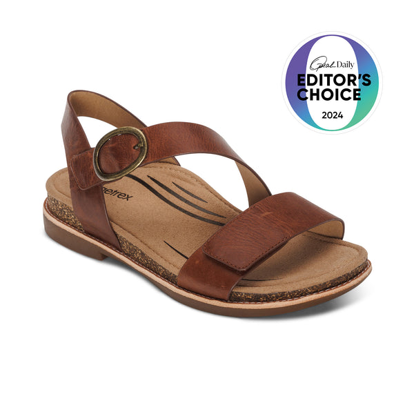 Tamara-Asymmetrical-Quarter-Strap-Sandal #color_walnut