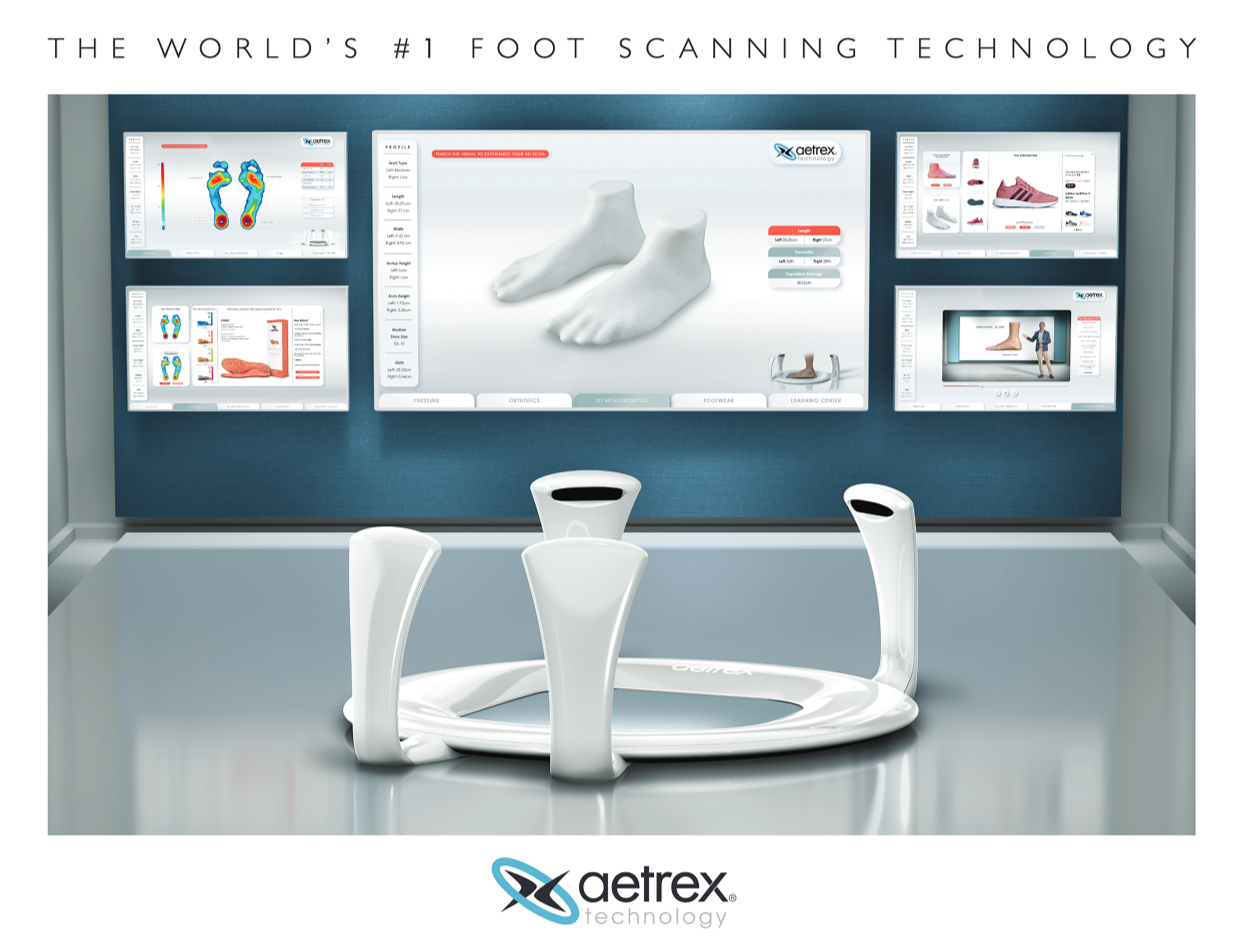 Aetrex Foot Scanning Technology Catalog