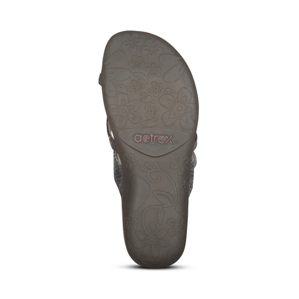 Izzy-Adjustable-Slide-Sandal #color_pewter-sparkle
