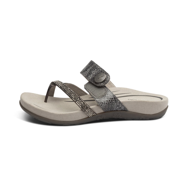 Izzy-Adjustable-Slide-Sandal #color_pewter-sparkle