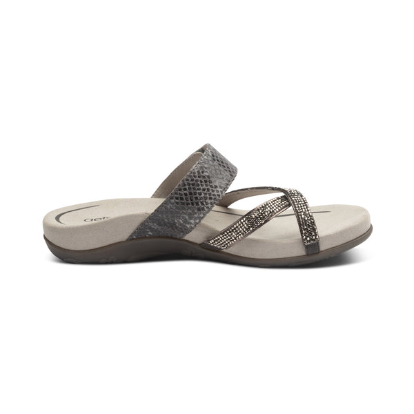 Izzy-Adjustable-Slide-Sandal #color_pewter-sparkle