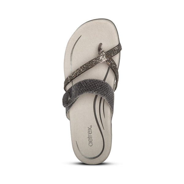 Izzy-Adjustable-Slide-Sandal #color_pewter-sparkle