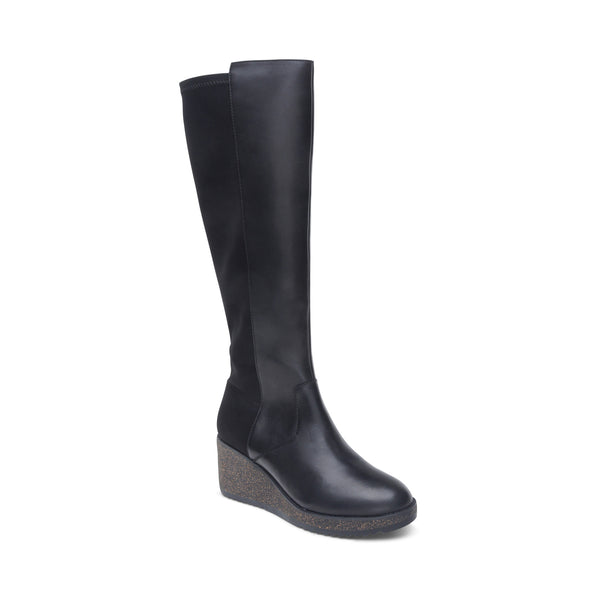 Rose-Wedge-Boot #color_black
