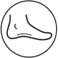 image of arch of foot