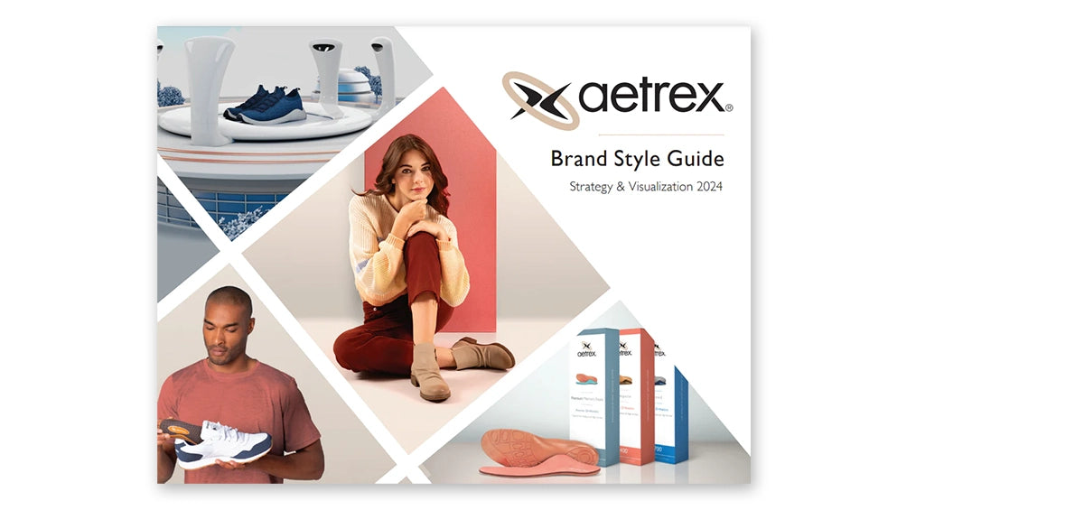 Aetrex Brandbook Cover