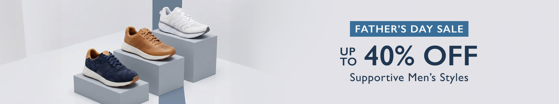 Fathers Day Up to 40% Off Supportive Men's Styles