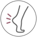 heel pain icon