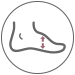 high instep icon
