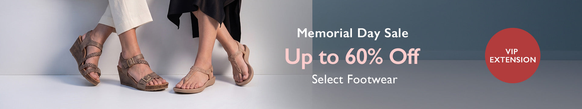 VIP Extension Up to 60% Off Select Footwear