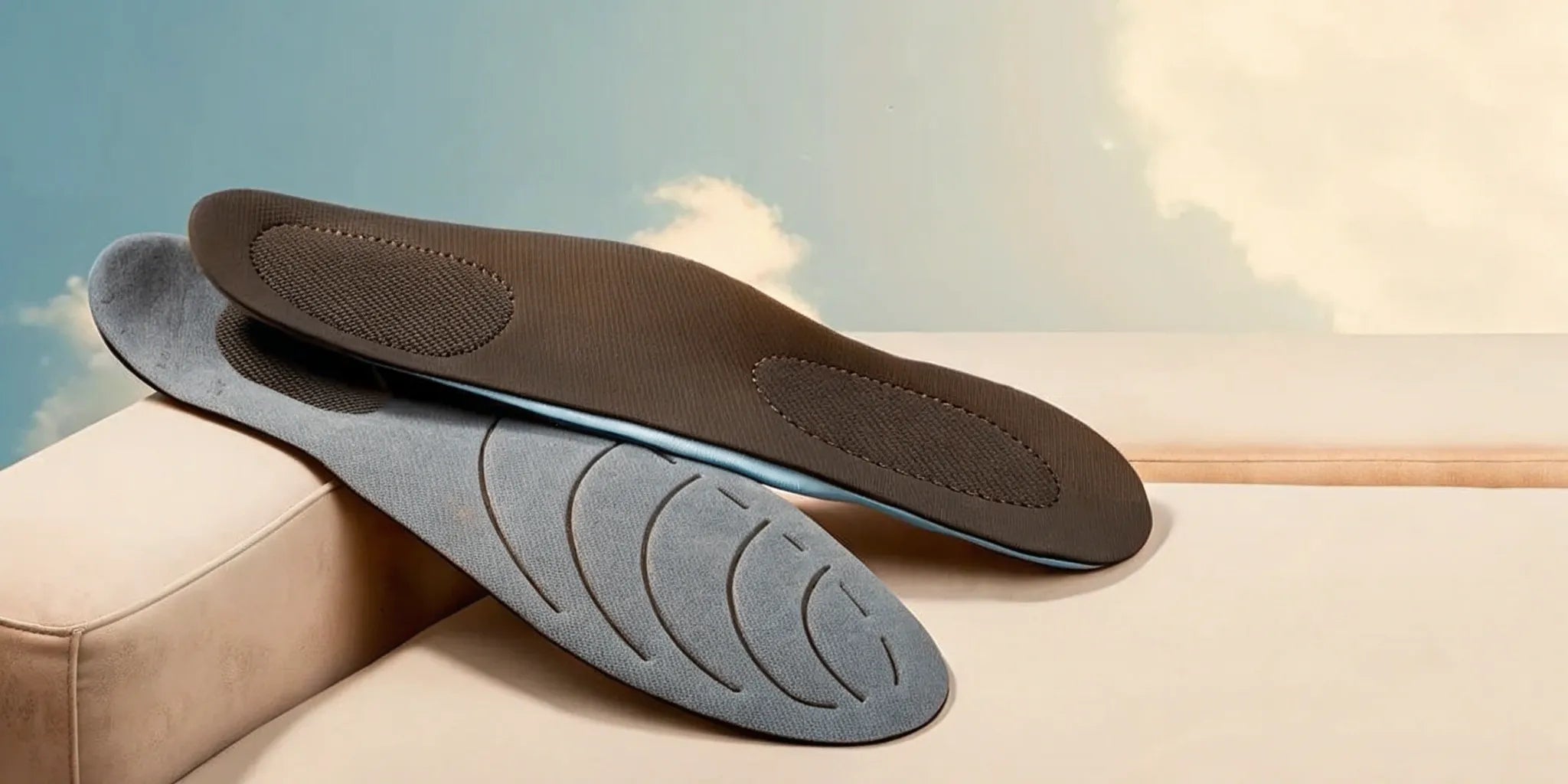 Best insoles for overpronation and flat feet, featuring strong arch support and heel cushioning.