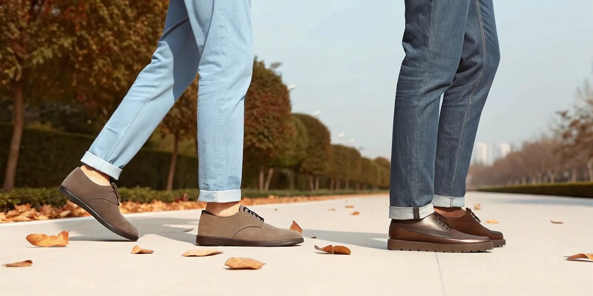 Men's orthopedic walking shoes for arthritis providing cushioned support for joint relief.